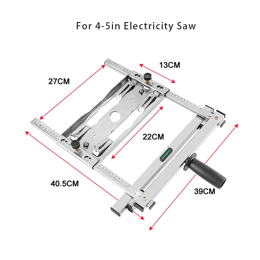 wood cutting machine circular saw guide rail Bracket 5/7 INCH Circular