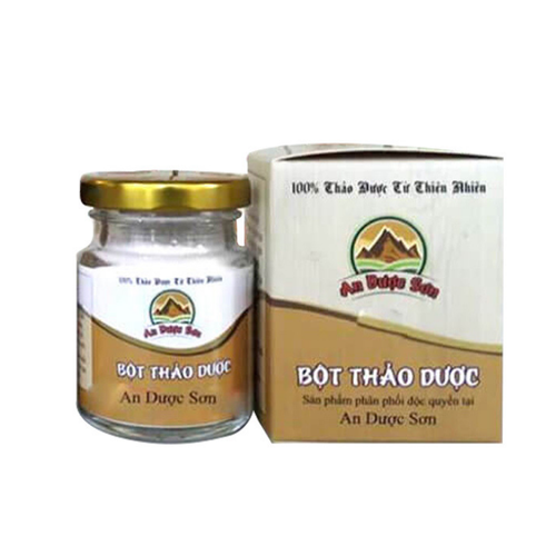 Bột thảo dược An Dược Sơn 100gr - Bột Rửa mặt AN DƯỢC SƠN