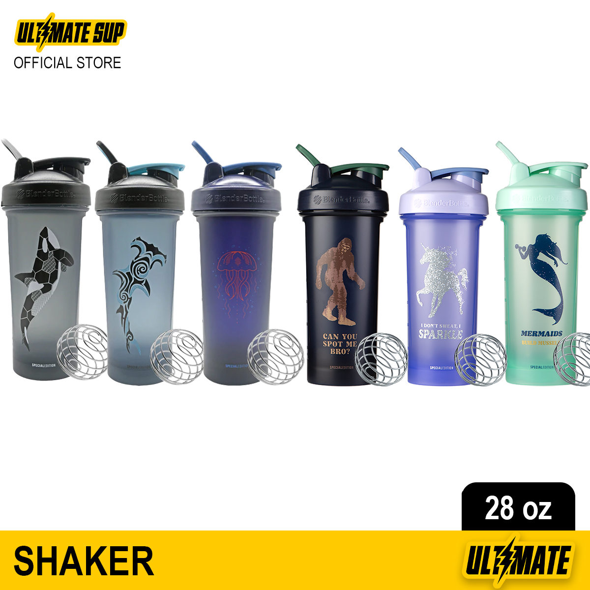 Blender Bottle Magical Creatures Classic 28 oz. Shaker - Mermaid