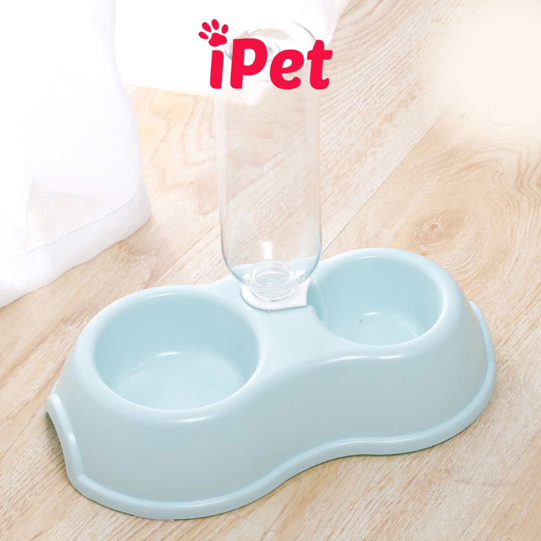Bát Ăn Cấp Nước Tự Động Cho Thú Cưng Chó Mèo - iPet Shop