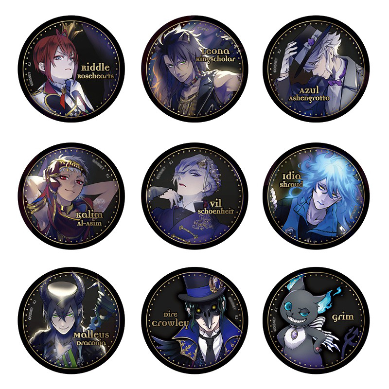 %E3%80%90Parchment%20&%20Lace%E3%80%91Twisted%20Wonderland%20Game%20Grim%20Azul%20Ashengrotto%20Riddle%20Rosehearts%20Leona%20Kingscholar%20Malleus%20Draconia%20Metal%20Badge%20Brooch%20Pins%20-%20Image%203