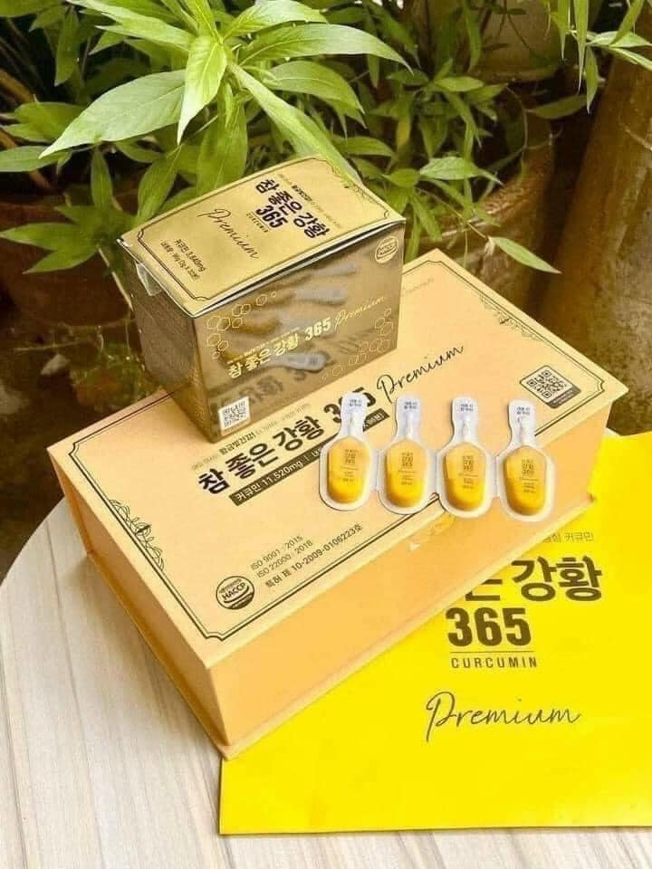 nghệ nano curcumin 365 Premium Hàn Quốc [Hàng Chính hãng]