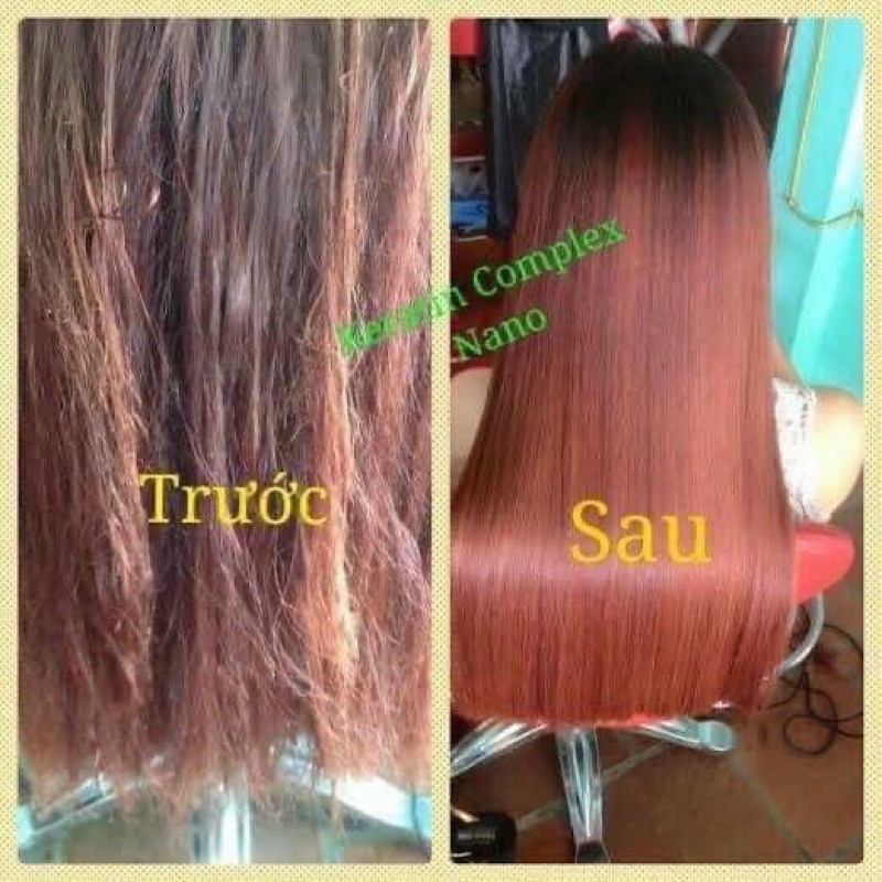 Hấp ủ tóc Keratin Nano Complex Mẫu Mới 1000ml