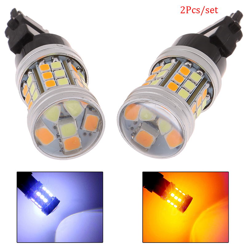 2Pcs%203157%20LED%20Amber%20White%20Rear%20Turn%20Signal%20Parking%20High%20Power%20Light%20Bulbs%20-%20Image%208
