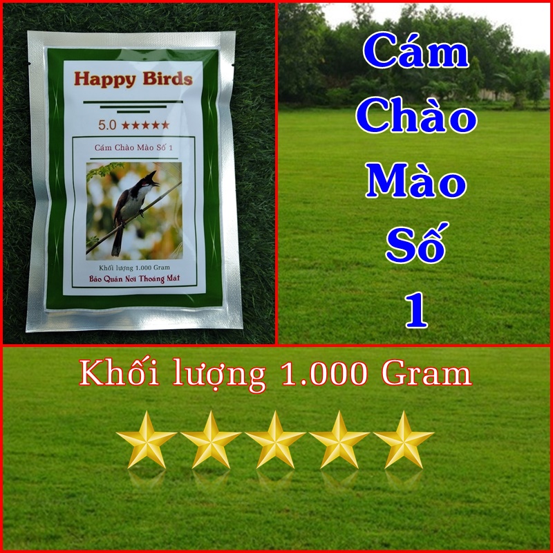 Happy Birds. Cám chào mào số 1. Túi 1kg. Loại chất lượng cao
