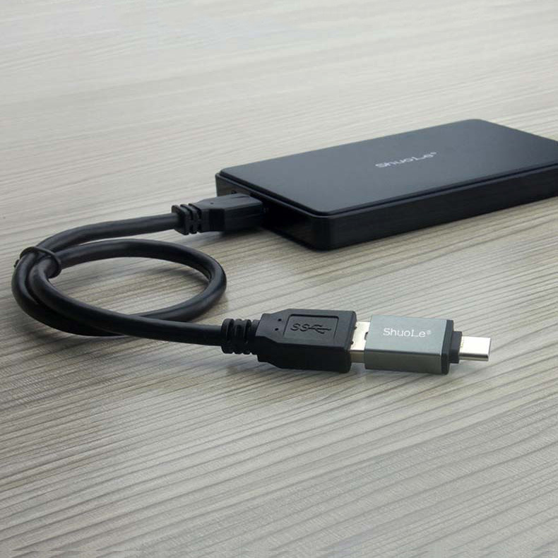 Đầu chuyển USB sang Type-C Micro USB [Chính Hãng] tốc độ cao 3.0