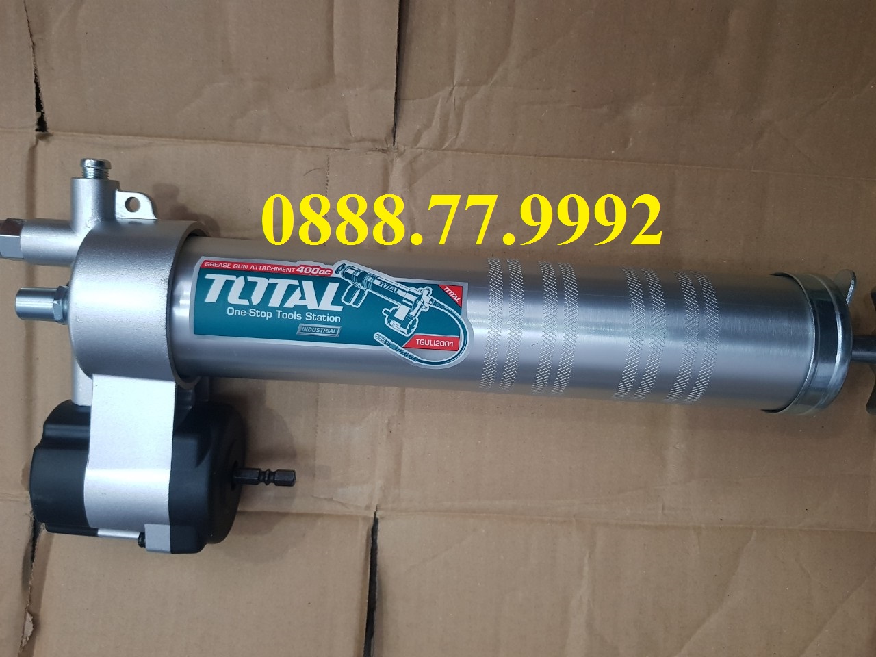 Súng bơm mỡ có giá đỡ total TGULI2001
