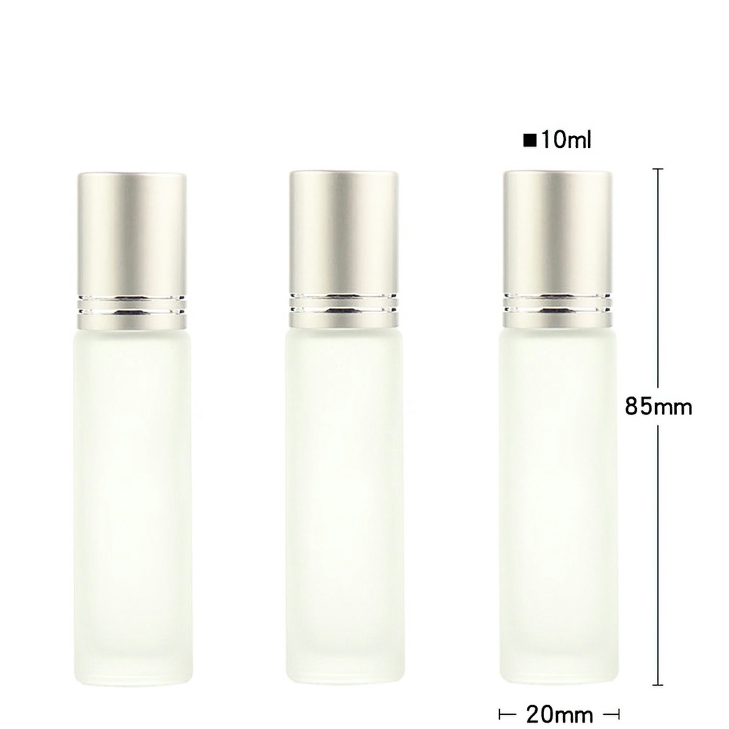10 Chiếc Chai Bi Lăn Thủy Tinh 10ml -Lumbley