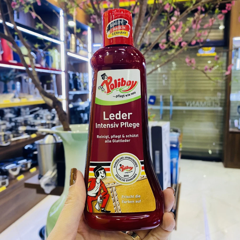 Dung dịch vệ sinh đồ da tự nhiên Poliboy 200ml