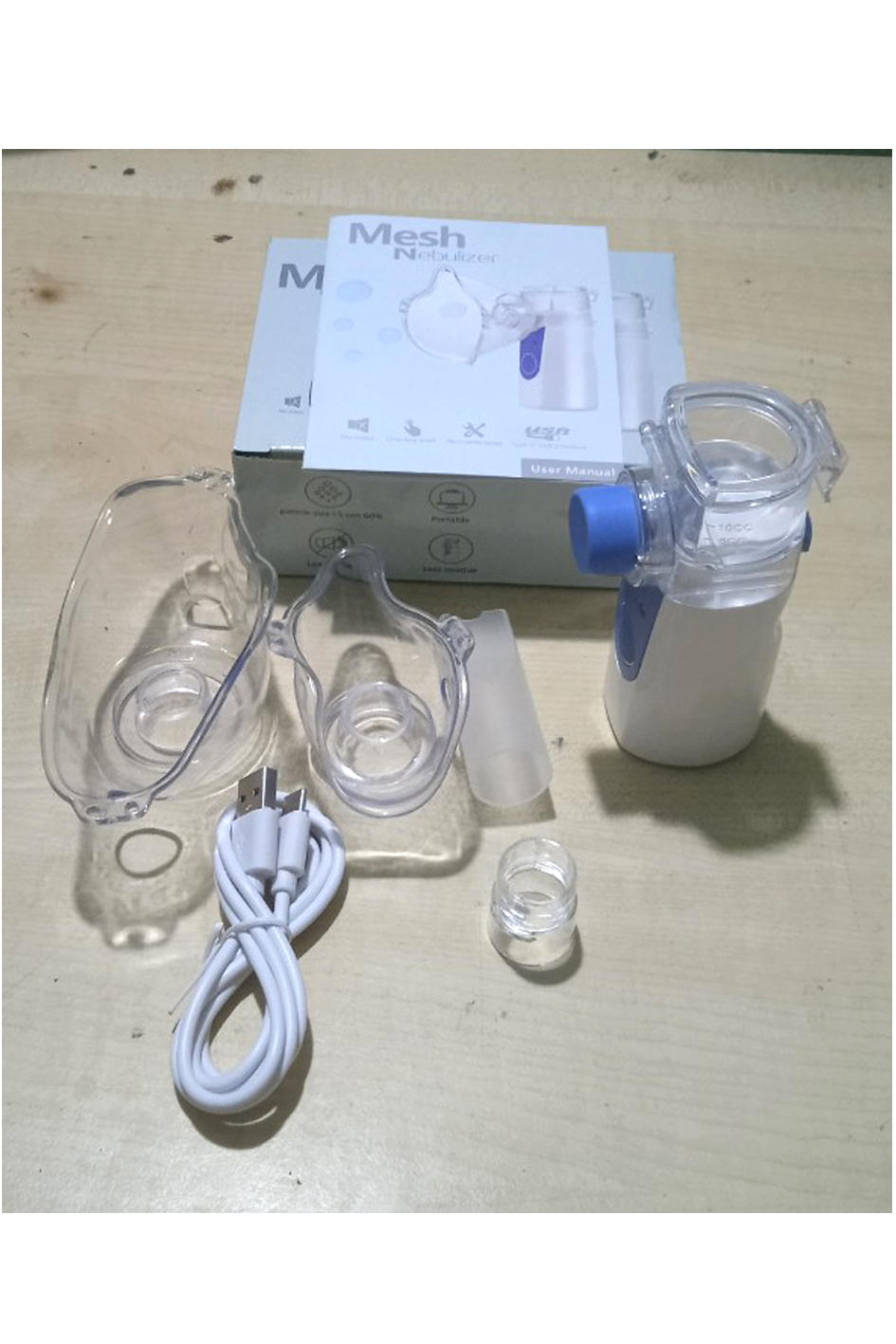 MÁY XÔNG MŨI HỌNG CẦM TAY MESH NEBULIZER RDK- 686