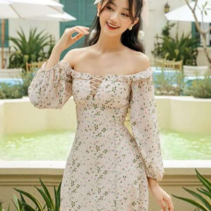 OLV – Đầm Floral Off Shoulder Maxi – OLV ,SKU : 1603804838_VNAMZ-6897789094 >>>🇻🇳 Top1Vietnam 🛒>>> lazada.vn 🇻🇳🇻🇳🇻🇳🛒🛍🛒