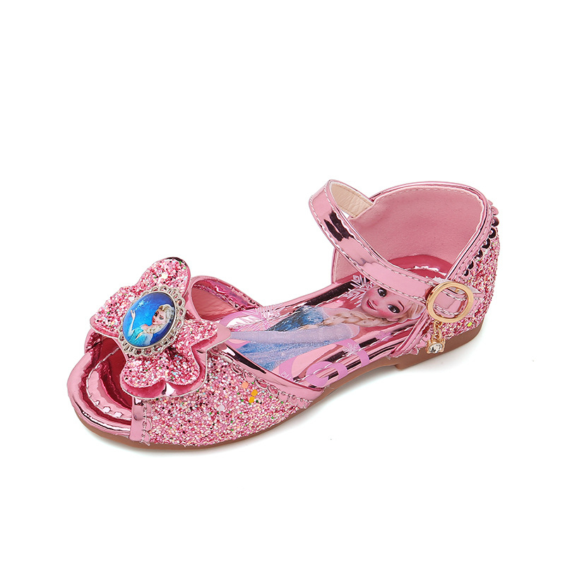 Dép Elsa bé gái sandal trẻ em, quai dép chắc chắn hàng Quảng Châu cao cấp
