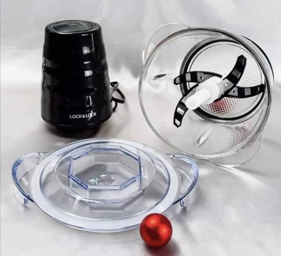 Máy Xay Thịt Cối Thủy Tinh Lock&Lock EJM156BLK (kèm video)