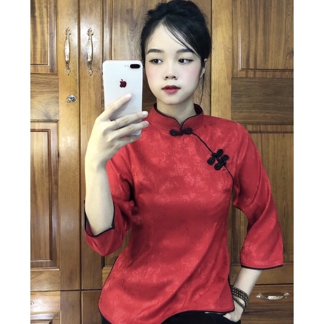 Đồ Lam Đi Chùa # Sẫm Gấm