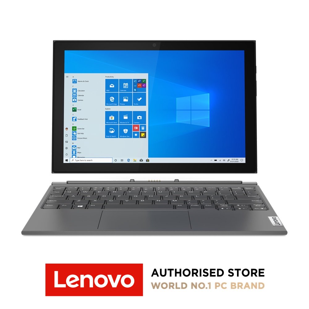 Selling Fast] Lenovo IdeaPad Duet 3i 10IGL5 | 82AT00FSSB | 10.3inch FHD+  (1920x1200) Touch Screen | Intel Celeron N4020 | 4GB DDR4 | 128GB eMMc |  Win11 Pro | 1Y Lenovo Warranty | Free Lenovo Digital Pen | Lazada Singapore