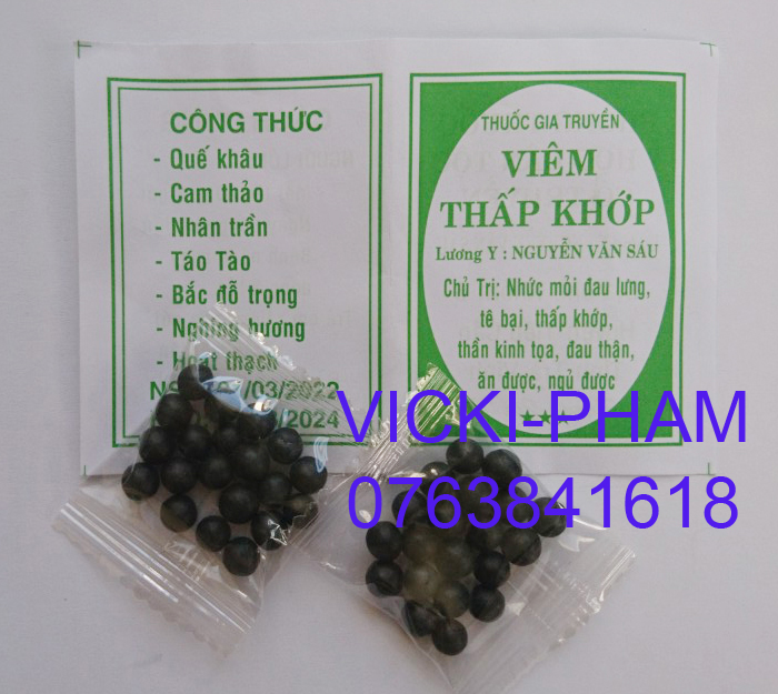 [Đông y-Chính gốc] 100 Gói Thấp khớp Nguyễn Văn Sáu