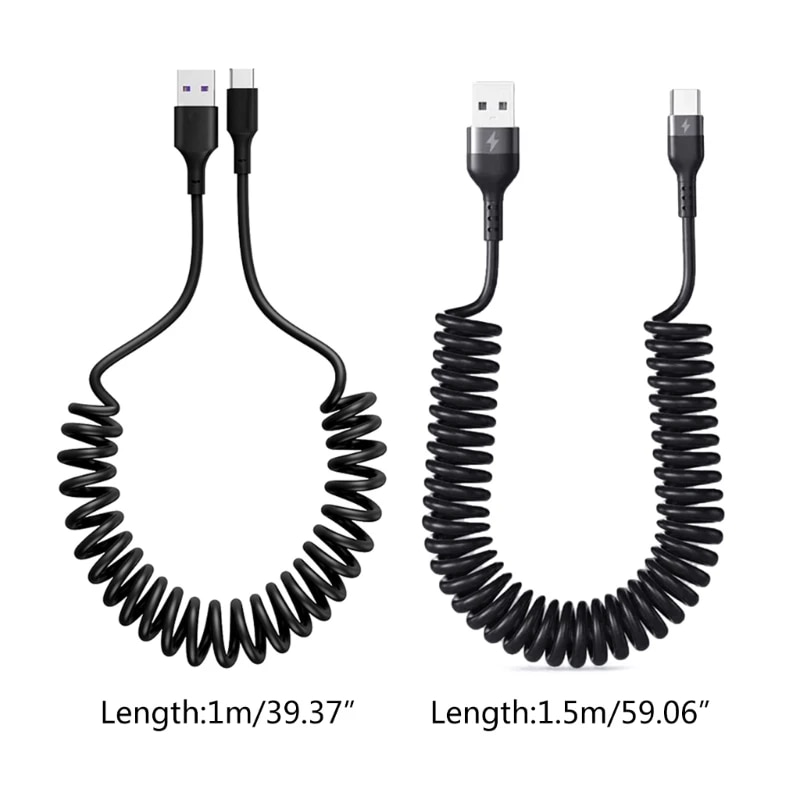 Curly%20USB%20A%20to%20USB%20C%20Fast%20Cord%205A%20Spring%20USB%20C%20Cable%20Home,Travel%20Car%20Spring%20Fast%20Charging%20Cable%20Accessories%20P9JD%20-%20Image%206