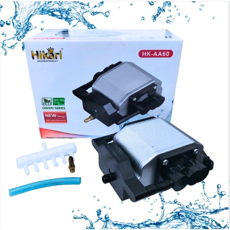 HIKARI HK AA 60 Aerator udara Blower airpump aquarium kolam Bioflok