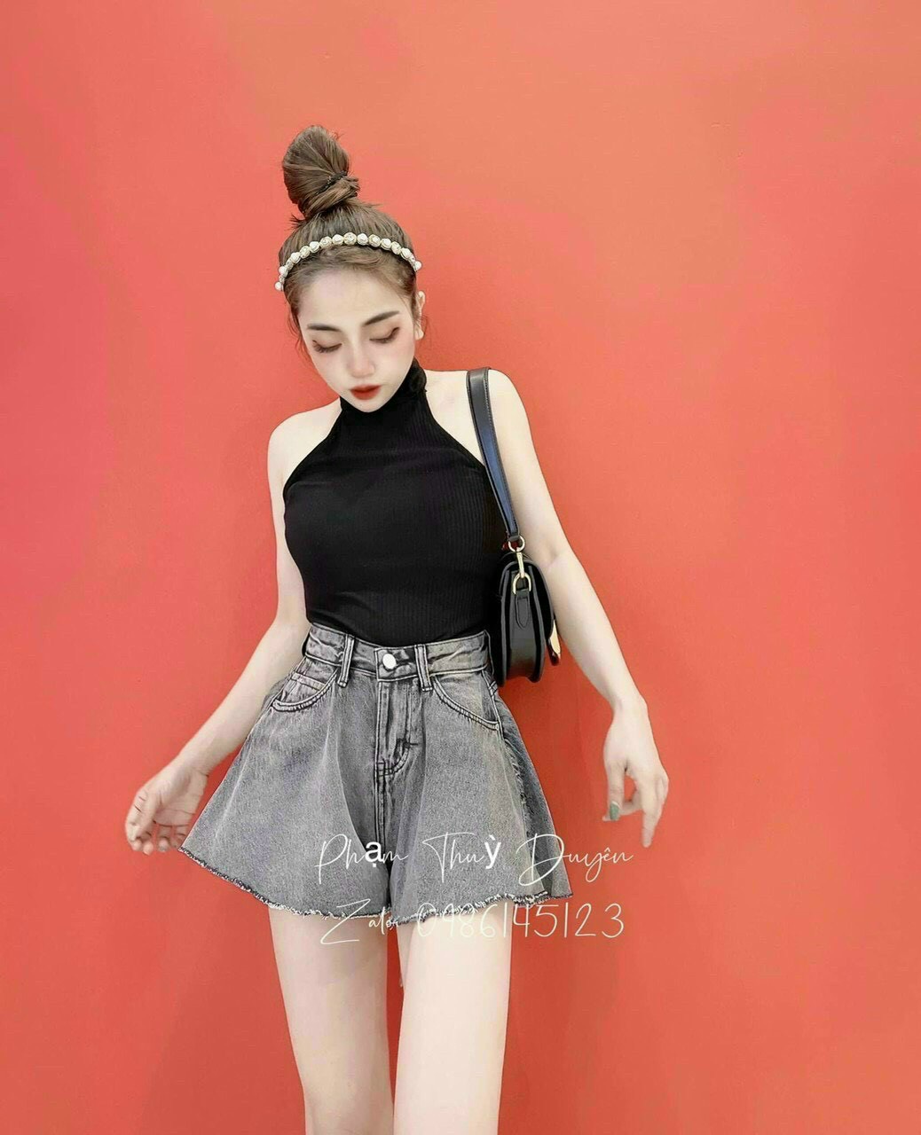 Quần giả váy jean siêu hot hit 777