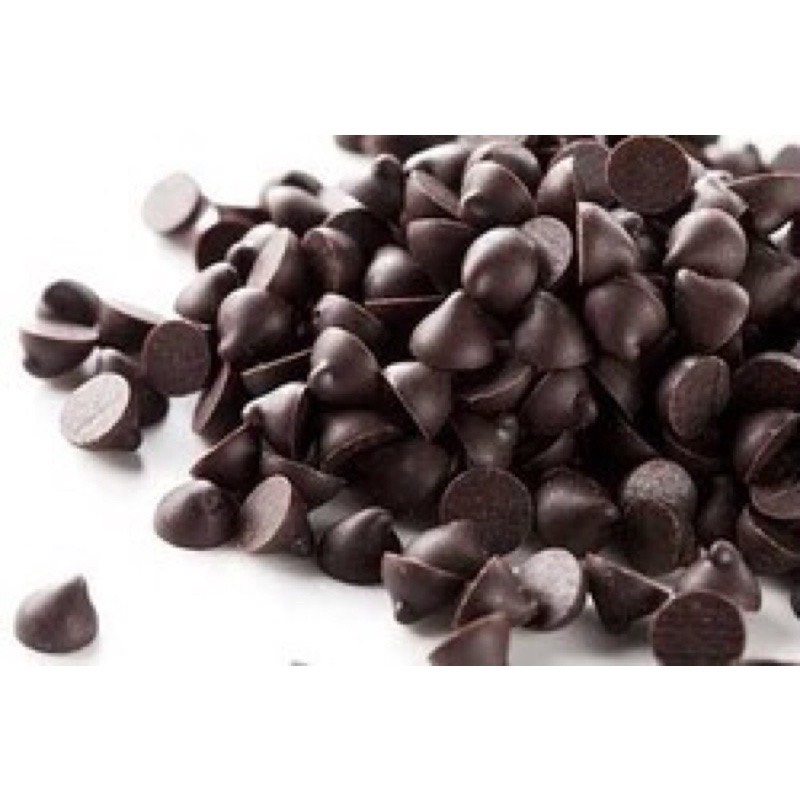 Socola chip đen lớn Singapore - gói 100g