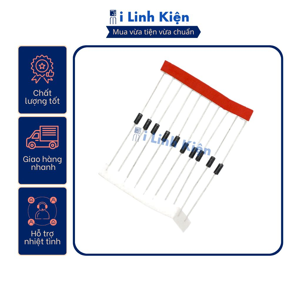 1N5819 Diode Schottky 1A 40V DO-41