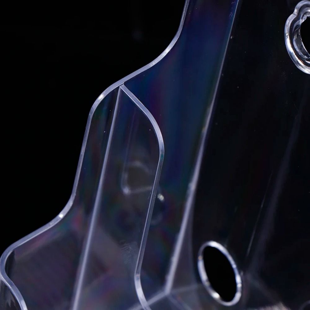 Durable A4/A5/A6 Clear Flyers Display Stand 2/3/4 Layers Wall Mount Brochure Holder Space Saving Hanging Hole Acrylic Magazine Organizers Literature. 