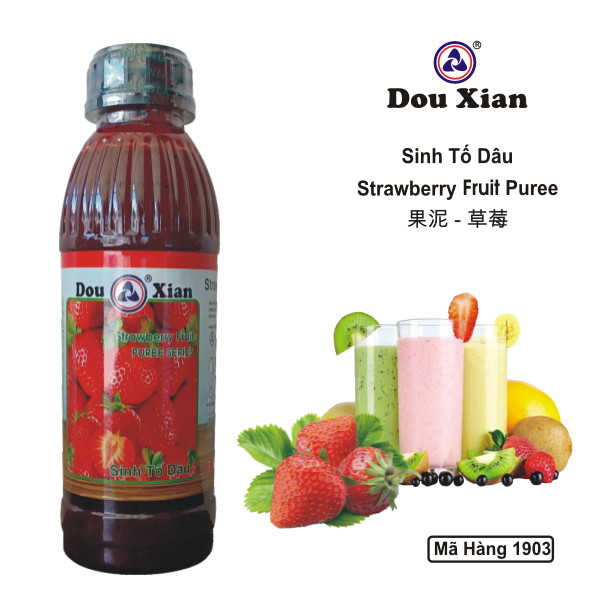Sinh tố / mứt Dou Xian - chai 1 lít