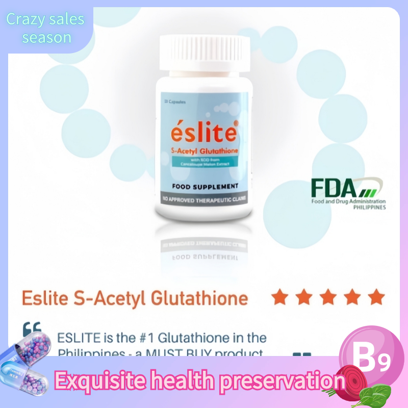 symptoms of too much glutathione Getting fairer, healthier skin is now SUPER affordable! 30% OFF on Eslite  S-Acetyl Glutathione until Dec 19. SHOP NOW: http://bit.ly/Eslite-CLiQQShop main image 1