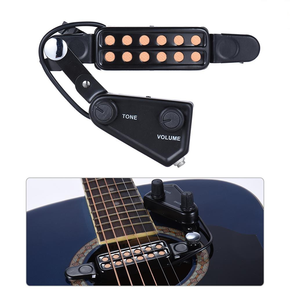 Bộ Pickup cho đàn guitar ( 12 chíp cảm ứng từ )