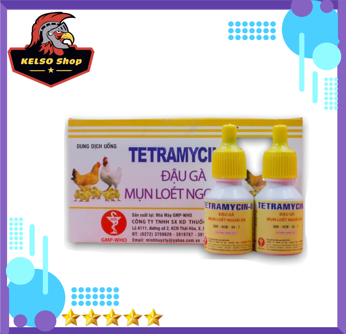 Thuốc gà đá Thuốc đặc trị Đậu Gà đá 1 LỌ 5ML