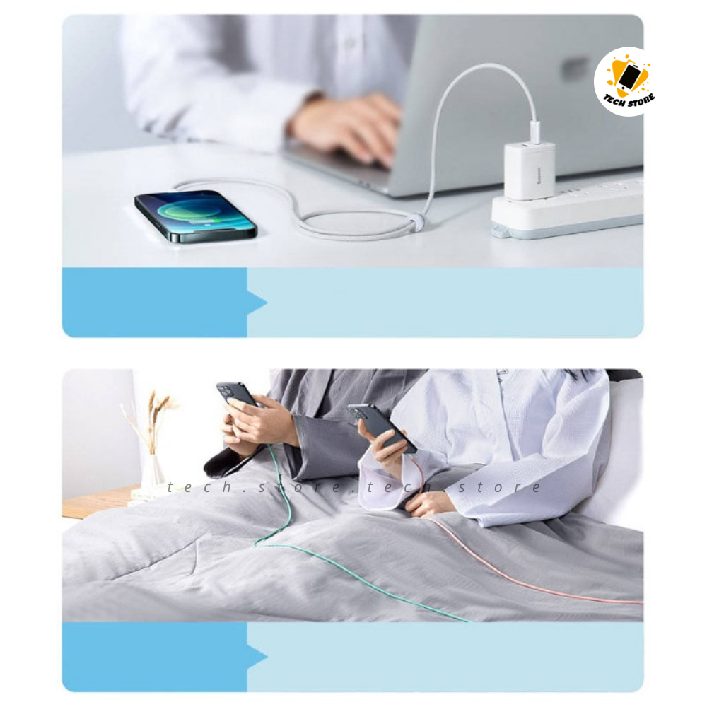 Cáp sạc nhanh chính hãng Baseus Dynamic Series Fast Charging Data Cable Type-C to IP 20W