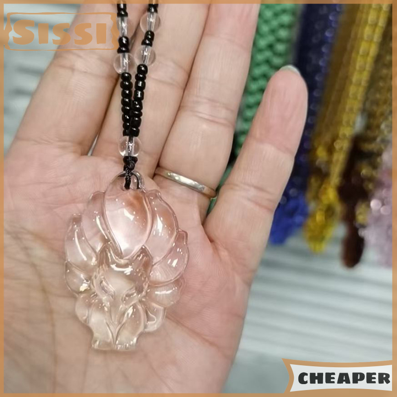 Sissi Fox Queen Necklace Nine-Tailed Fox Pendant Mid-Length Fox Necklace Good Luck Necklace