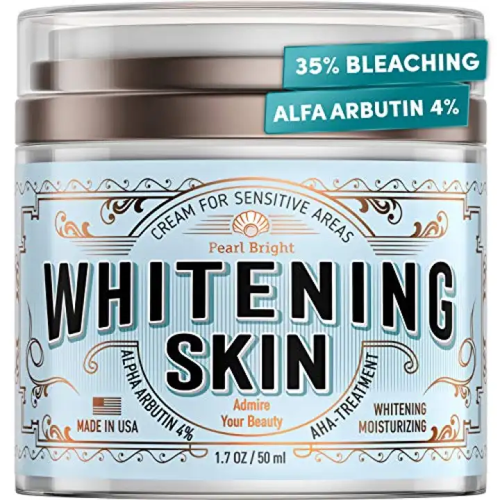 cream whitening sensitive areas