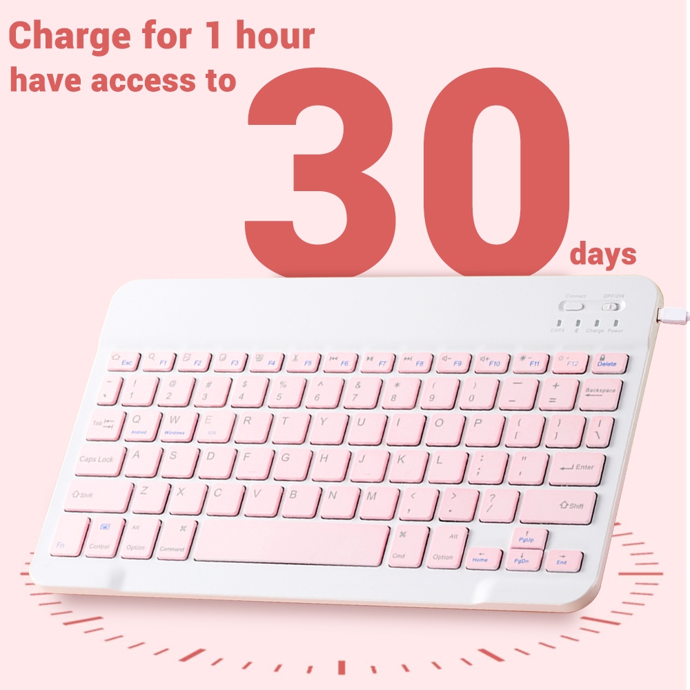 Mini Bàn phím không dây bluetooth Bàn phím ipad điện thoại máy tính bảng Bàn phím bluetooth di động và chuột cho Xiaomi Android Samsung