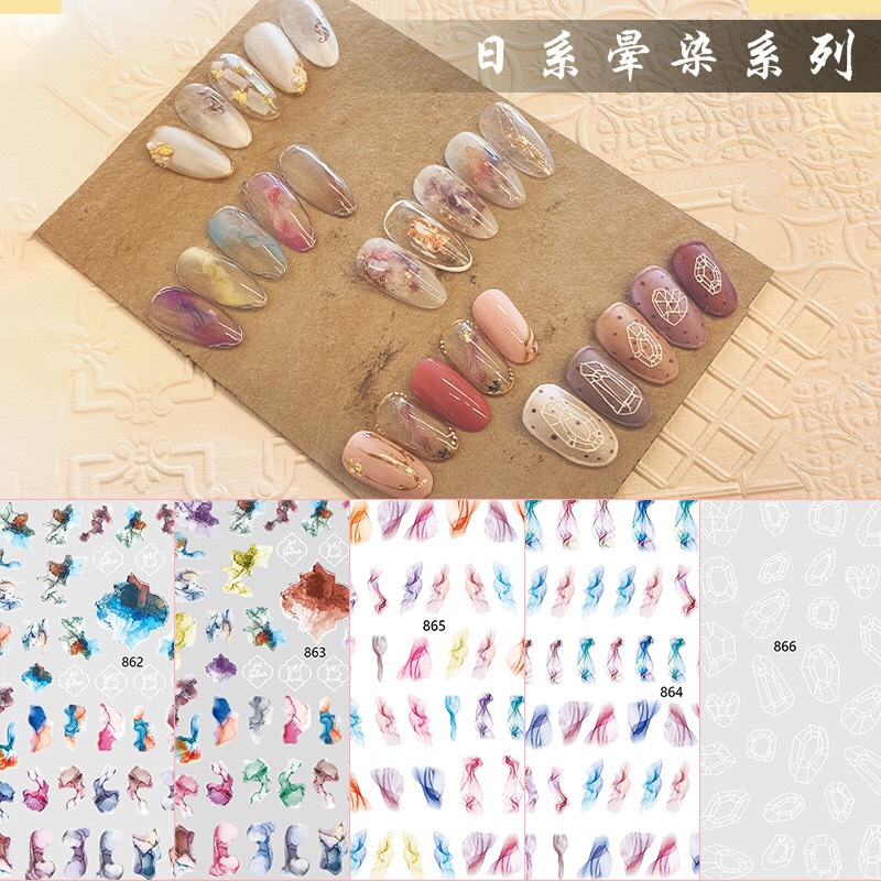 STICKER DÁN MÓNG VÂN LOANG