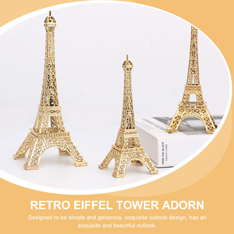 Leetshop Vintage Hình Tháp Eiffel Sắt Tháp Eiffel Trí Máy Tính Để Trí Nhà