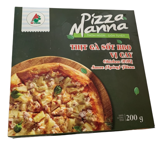 Pizza MANNA Thịt Bò Sốt BBQ 200G