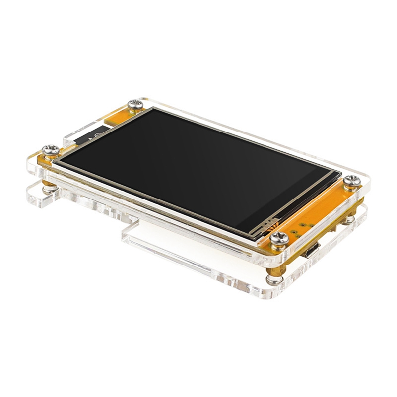 1 pcs acrylic case protective shell transparent for 2.8 inch display screen esp32 development board lcd tft module