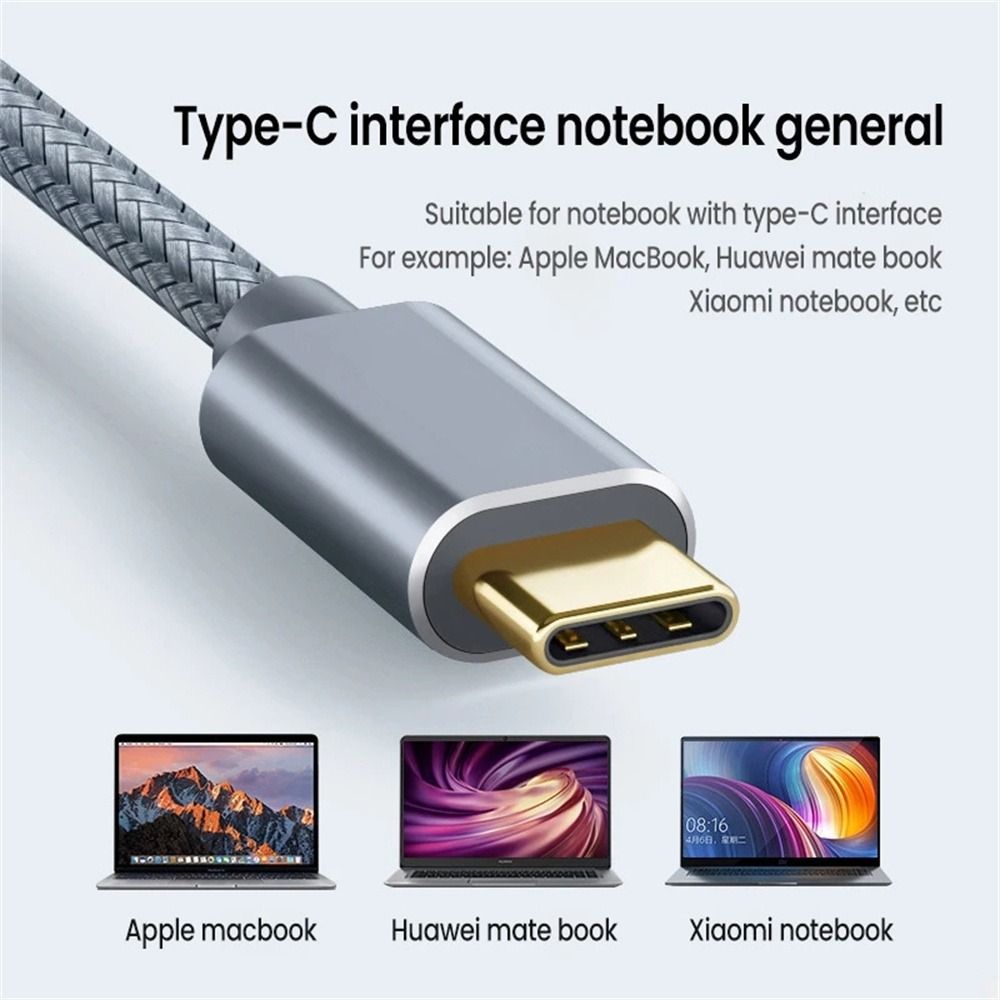 JUNRU3703 Controlle Cable 0.5m/1m/1.5m/2m/3m Data Transfer Data Cables Printer Cable 480Mbps USB B Type C Braided Cable USB C to USB B Cable 480Mbps Printer Cable Type-C Male