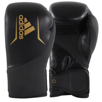 adidas boxing gloves black and gold