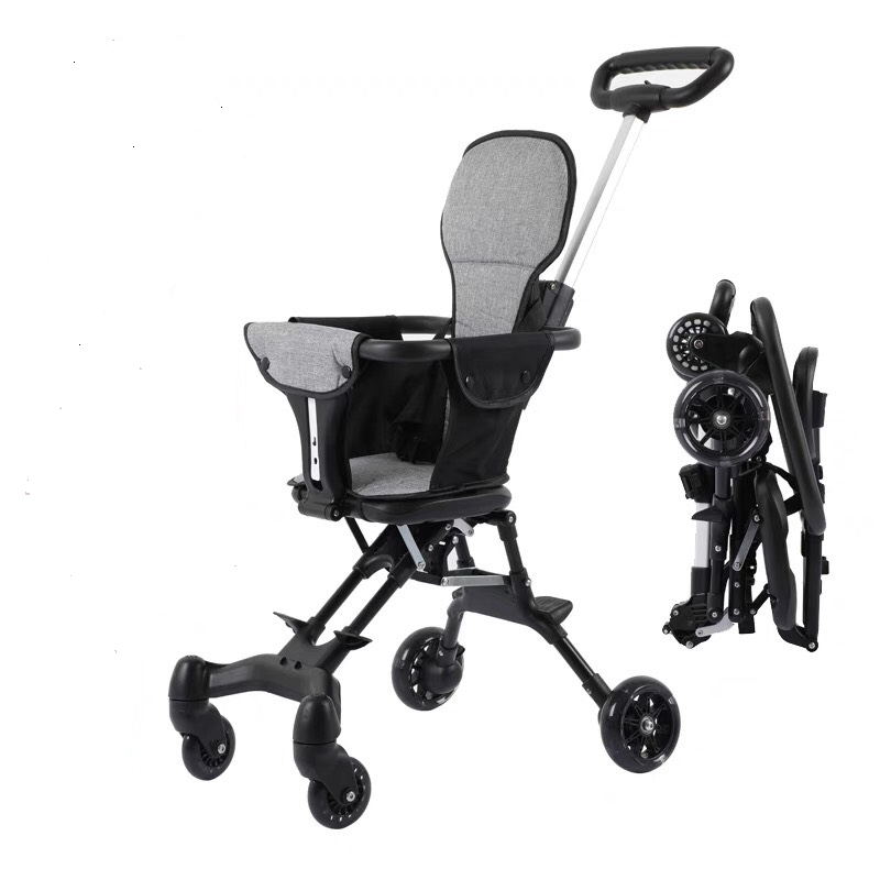 Xe Đẩy Du Lịch Cho Bé, Xe Đảo Chiều Gấp Gọn [ Hàng Cao Cấp ]
