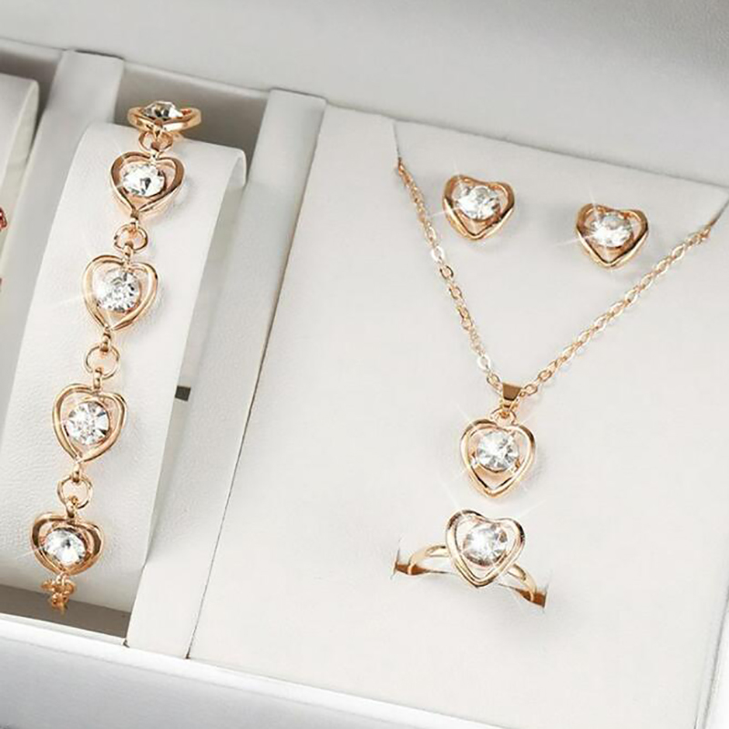 5Pcs%20Luxury%20Heart%20Shape%20Jewelry%20Sets%20Of%20Necklace%20Ring%20Earrings%20Bracelet%20For%20Women%20Bridal%20Wedding%20Accessories%20Anniversary%20Gifts%20Mzea%20-%20Image%202