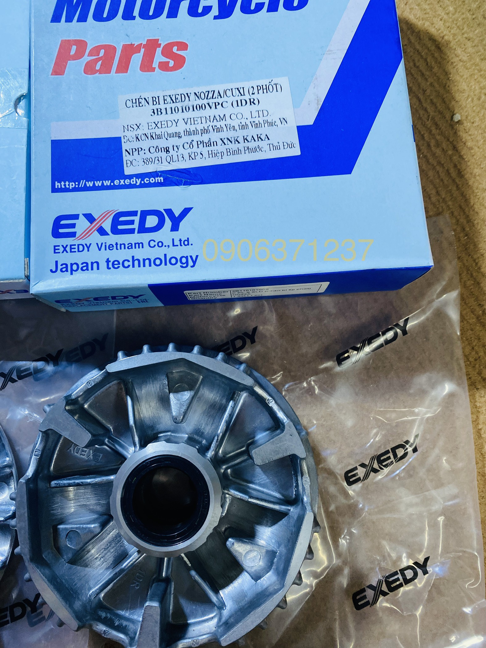 Cặp nhôm nồi trước xe Cuxi/ Nozza