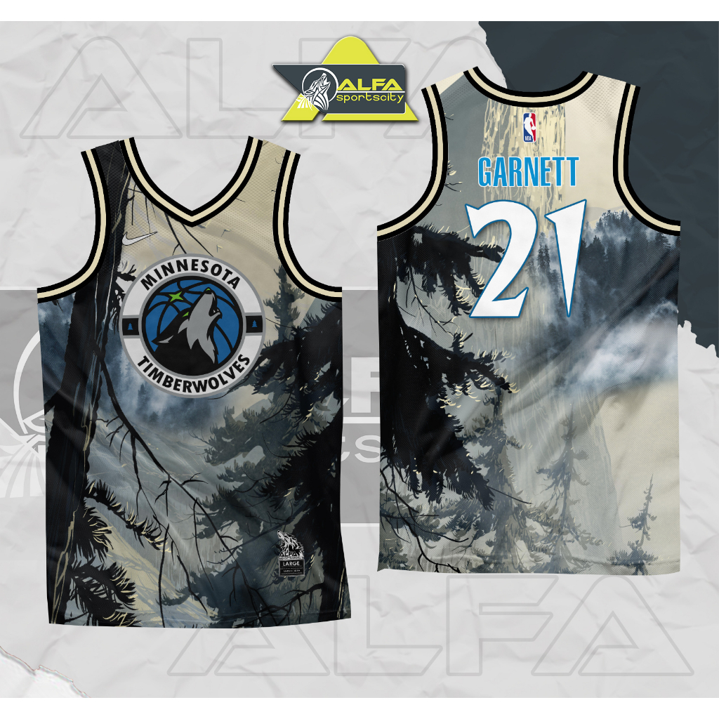 Minnesota timberwolves store jersey design