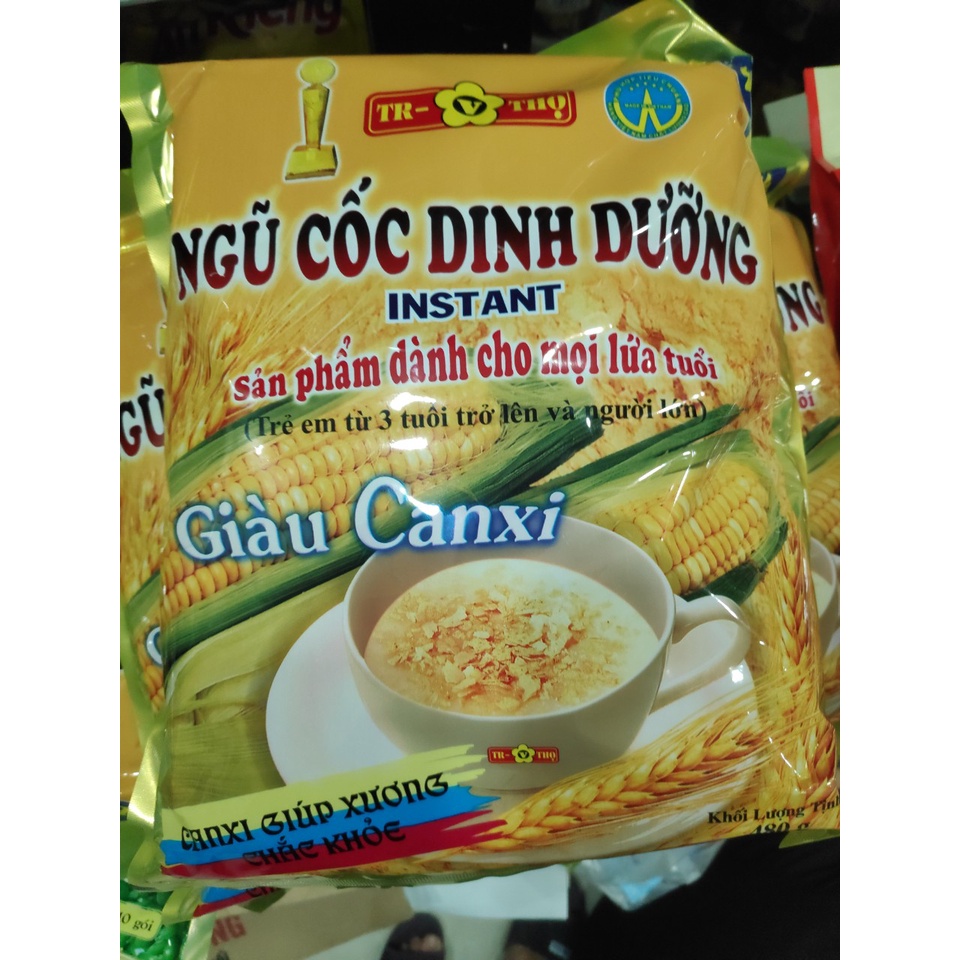 NGŨ CỐC DINH DƯỠNG GIÀU CANXI ( Túi 20 gói x 24g)