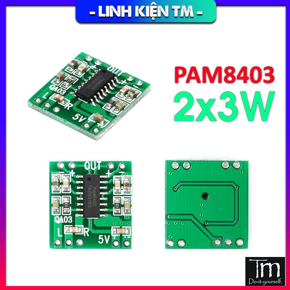 Mạch khuếch đại âm thanh pam8403 2x3w