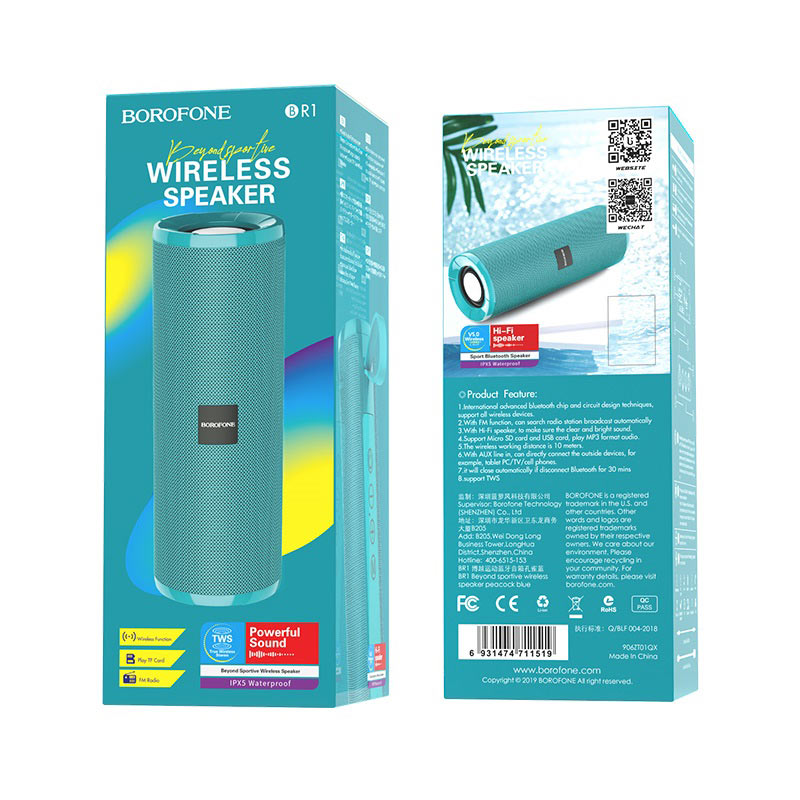 Loa Bluetooth mini Borofone BR1 chính hãng