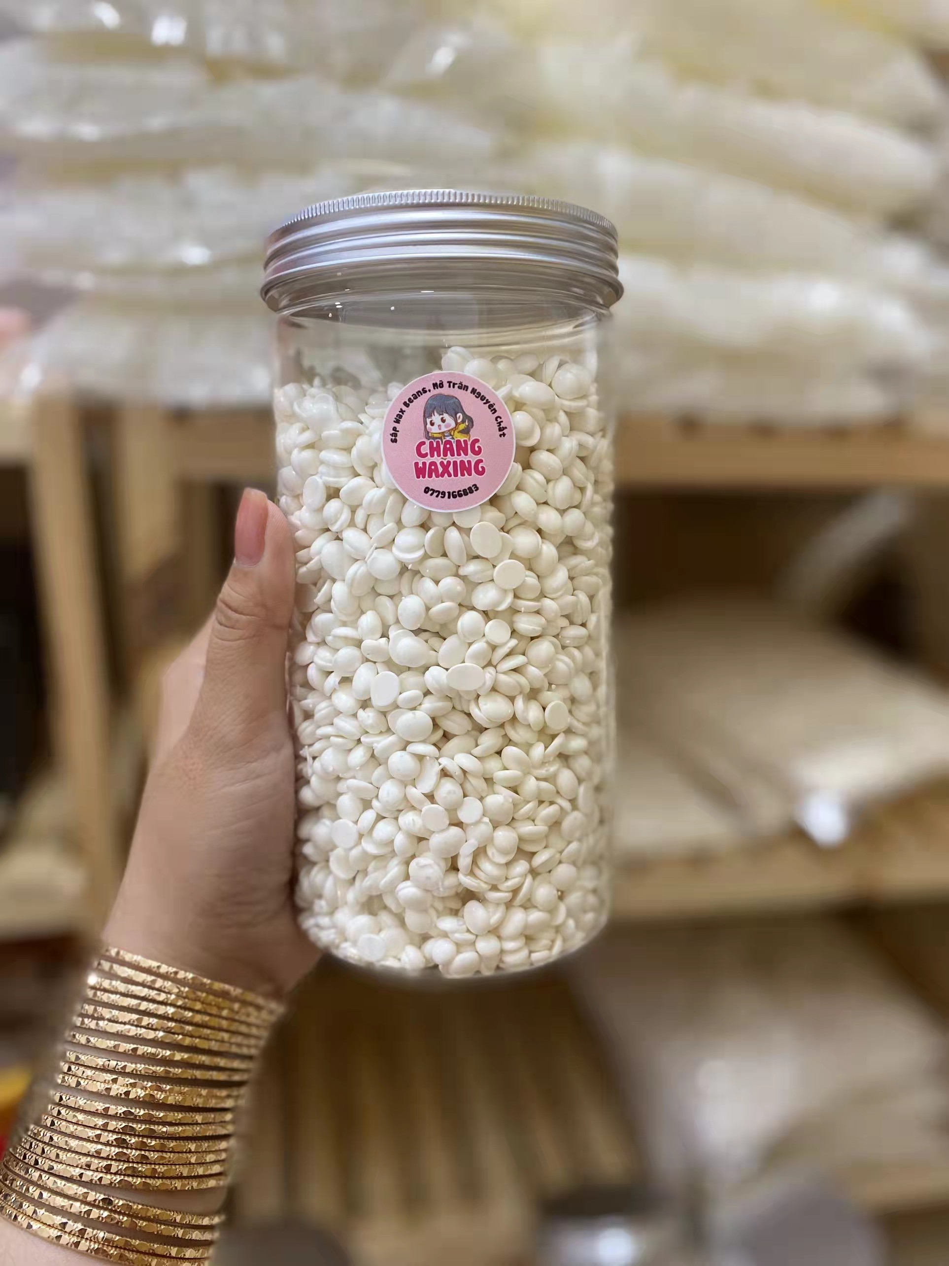 500g SÁP WAX LÔNG HARD BEANS NHẬP KHẨU