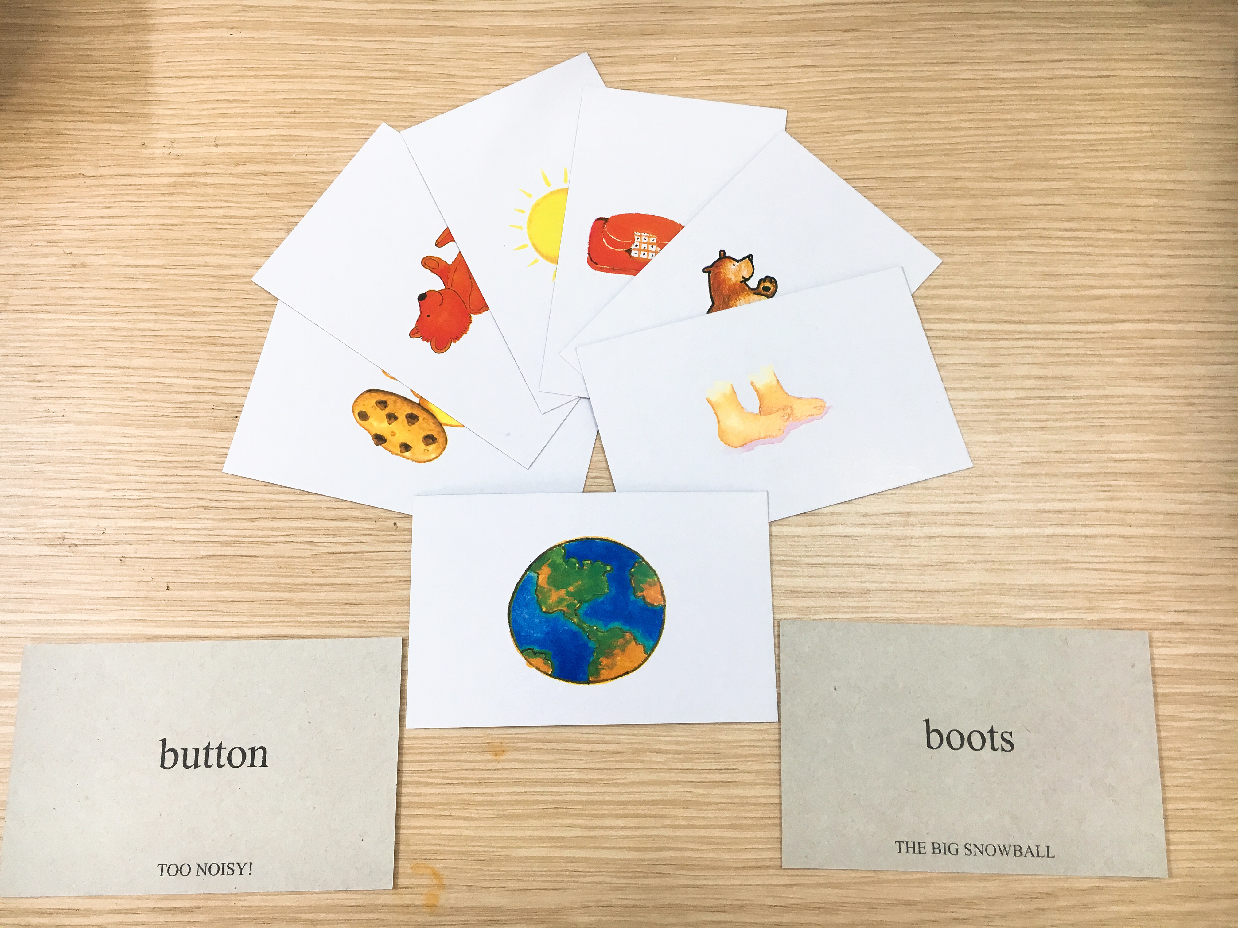 [Flashcards] Thẻ All aboard reading - gần 200 Thẻ