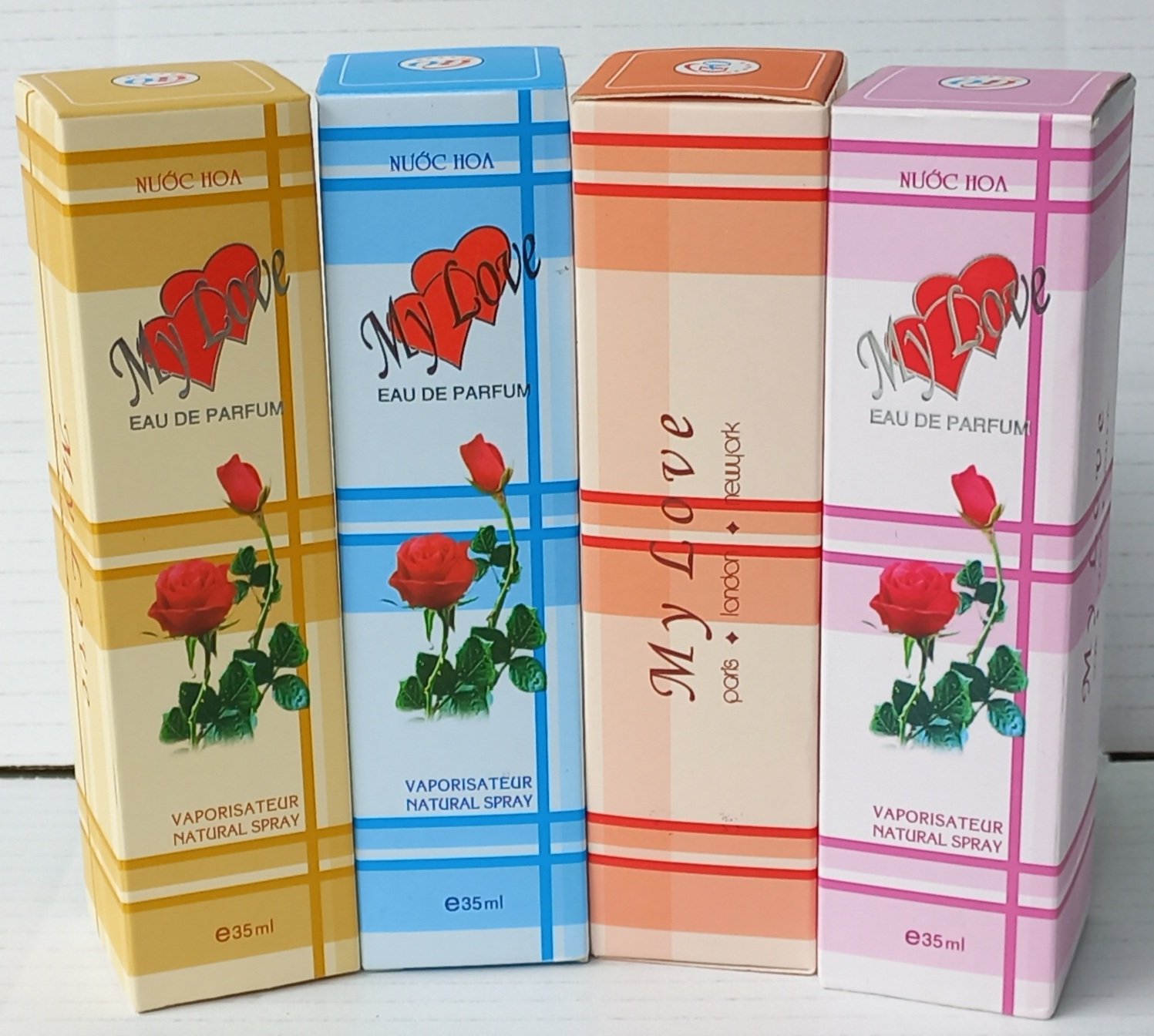 Nước hoa My Love Trắng Hồng Dịu Ngọt nhẹ nhàng quyến rũ tinh tế 35ml